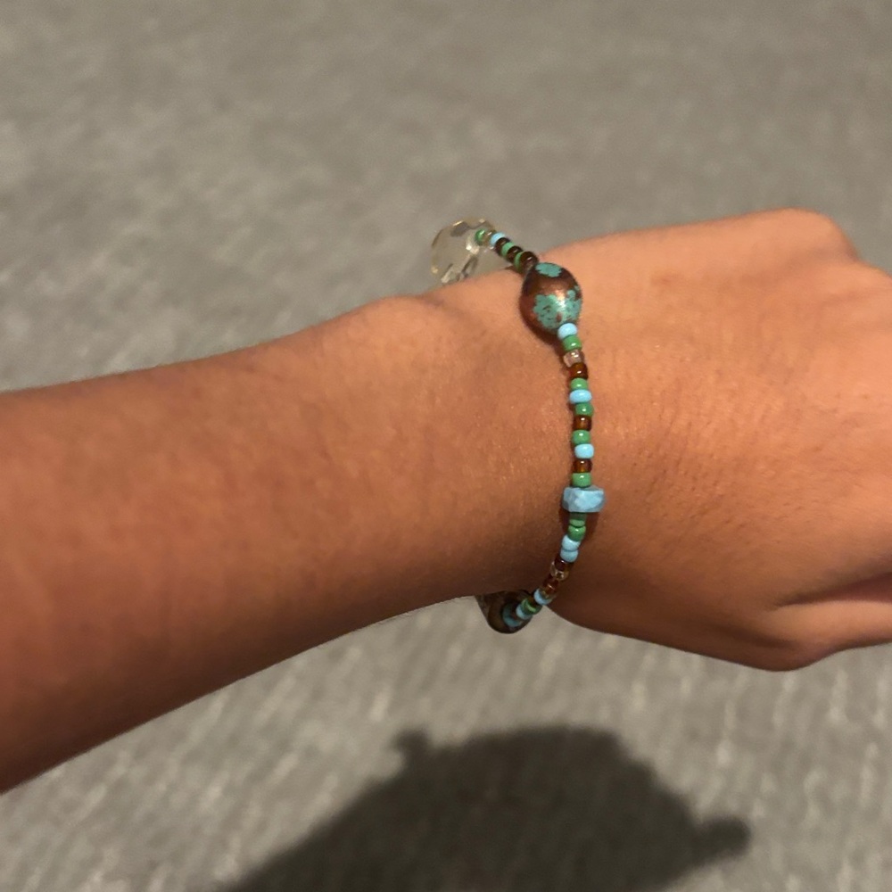 Turquoise Beaded Bracelet